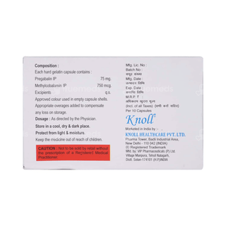 Pregabel M 150 Capsule 10